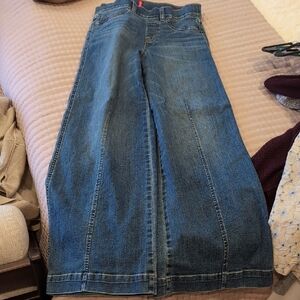 SPANX Wide Leg Denim Jeans